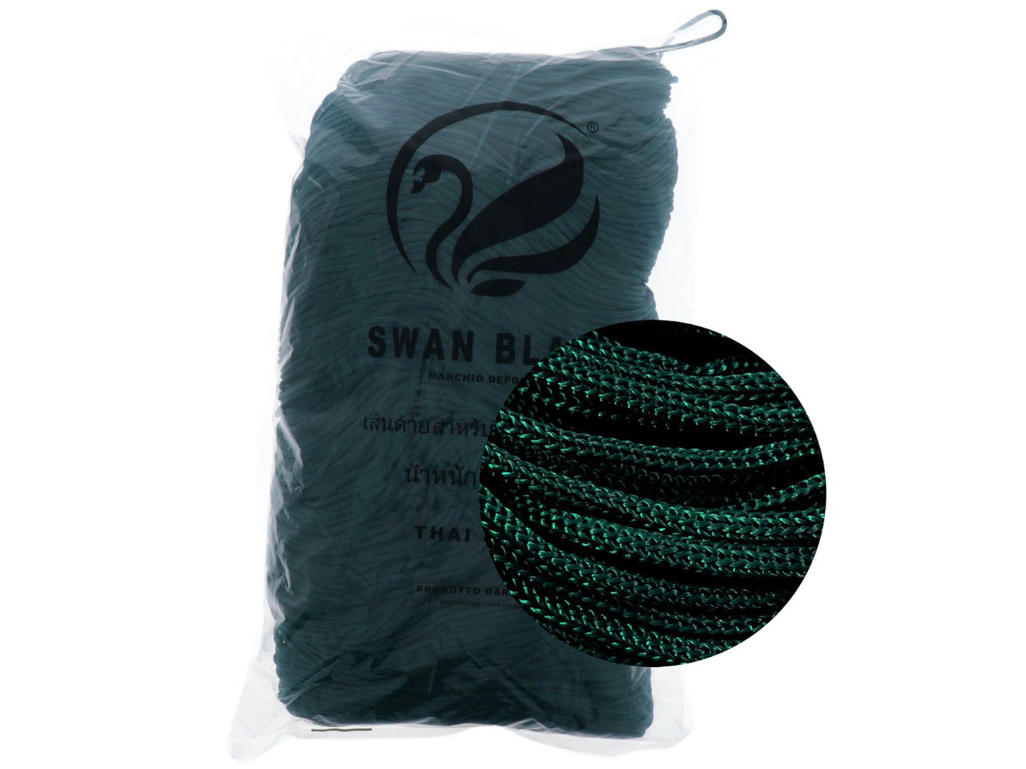 CORDINO SWAN BLACK CONFEZIONE 500gr
