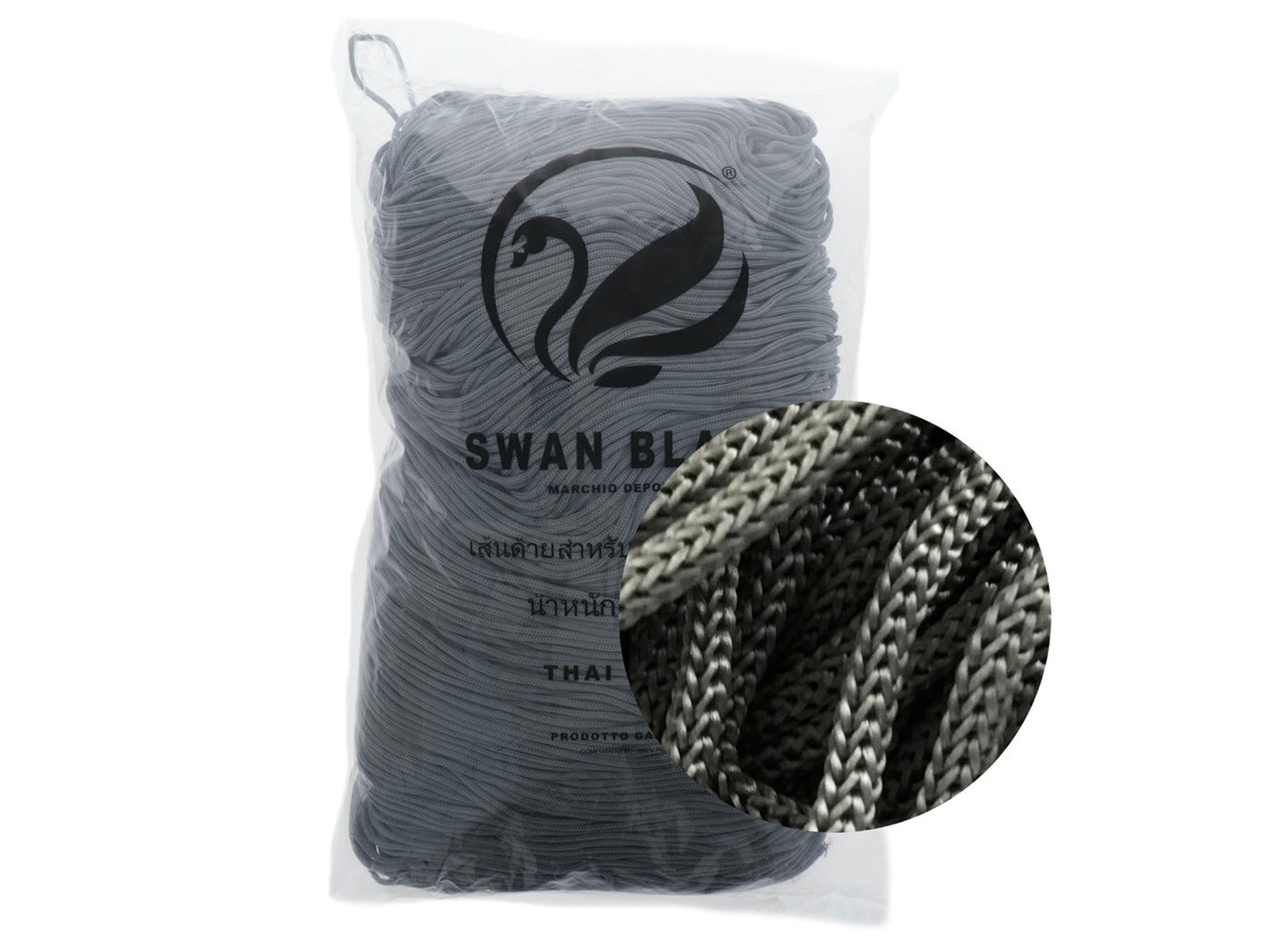 CORDINO SWAN BLACK CONFEZIONE 500gr