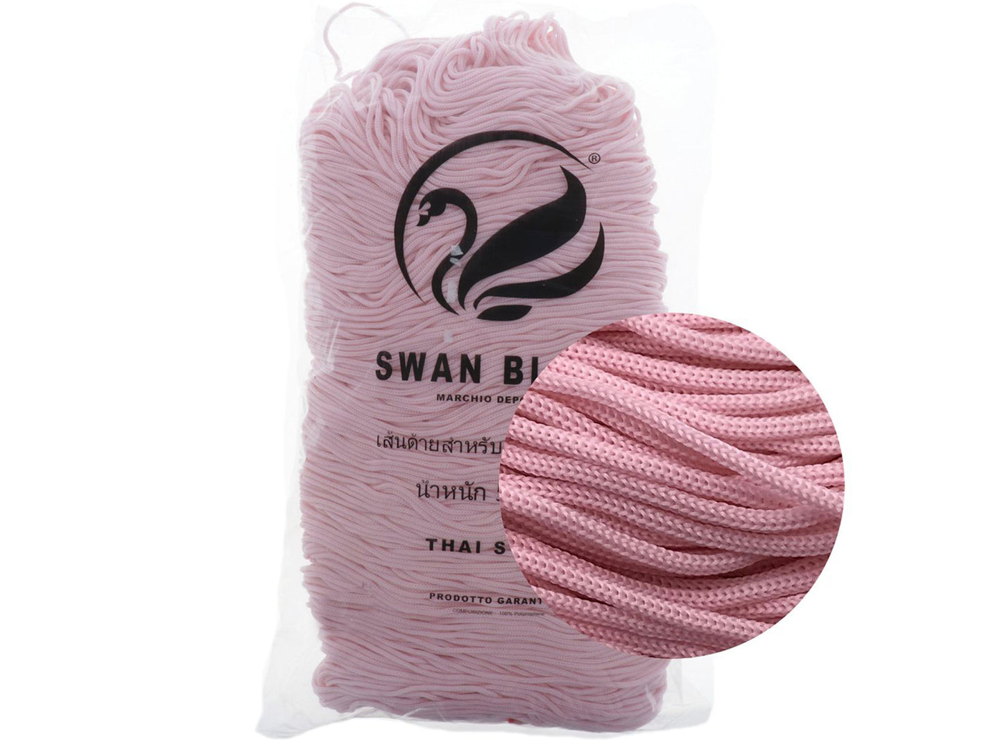 CORDINO SWAN BLACK CONFEZIONE 500gr