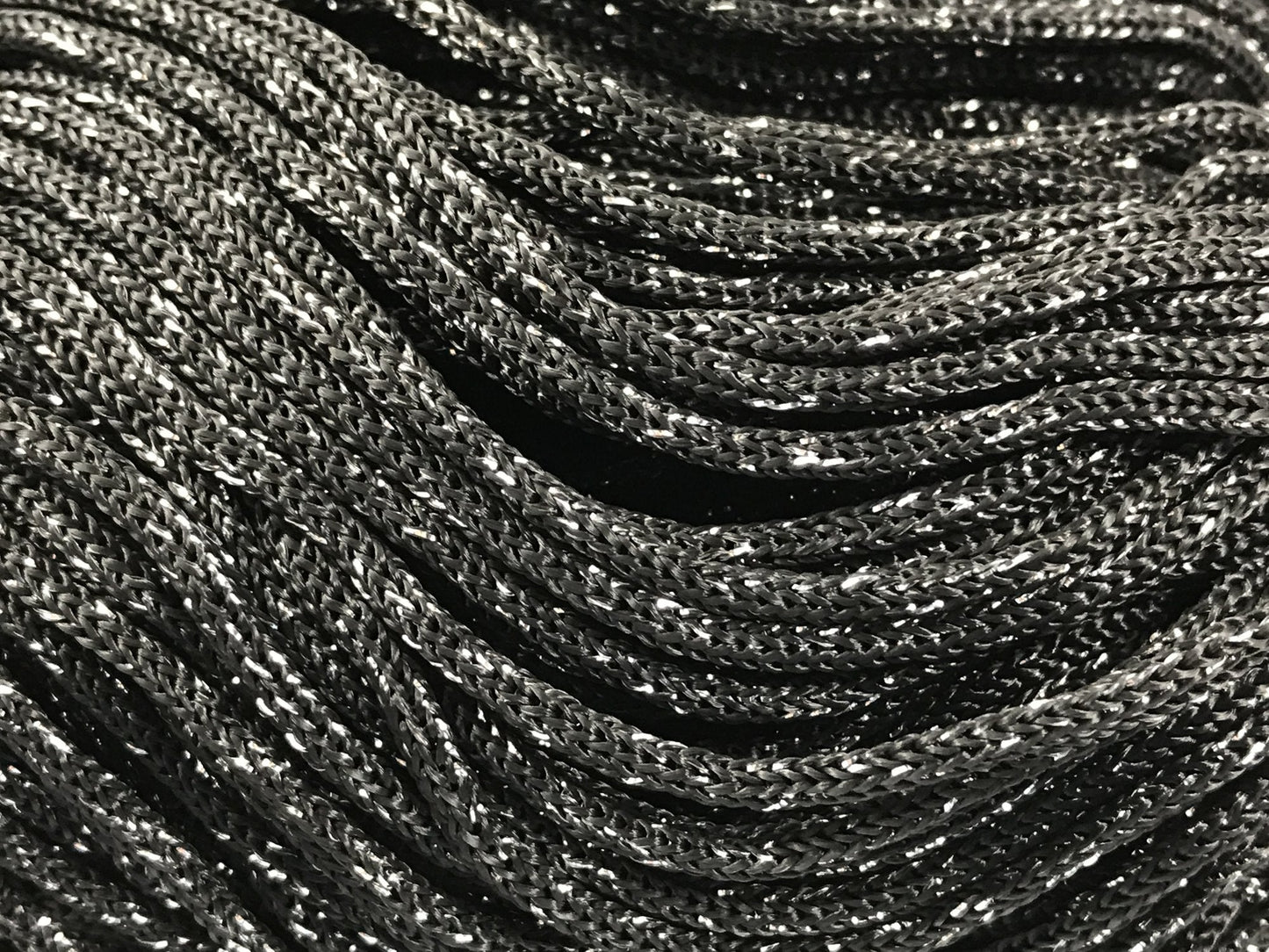 CORDINO SWAN BLACK GLITTER CF 500gr
