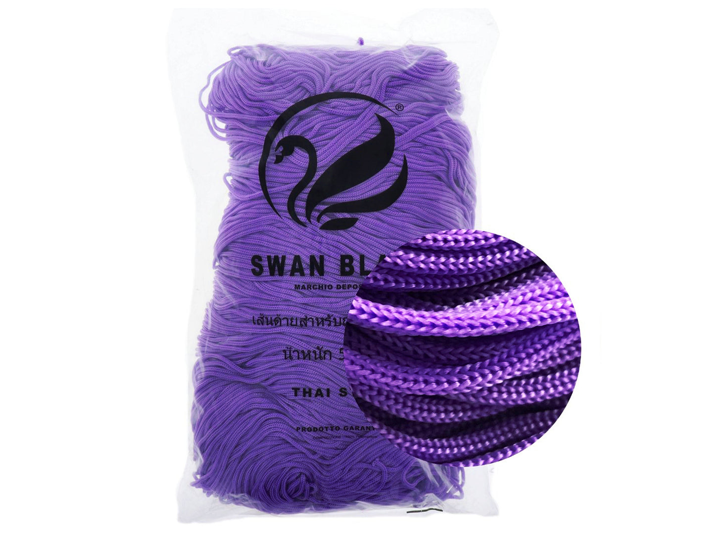 CORDINO SWAN BLACK CONFEZIONE 500gr