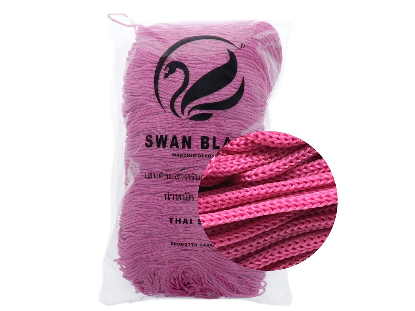 CORDINO SWAN BLACK CONFEZIONE 500gr