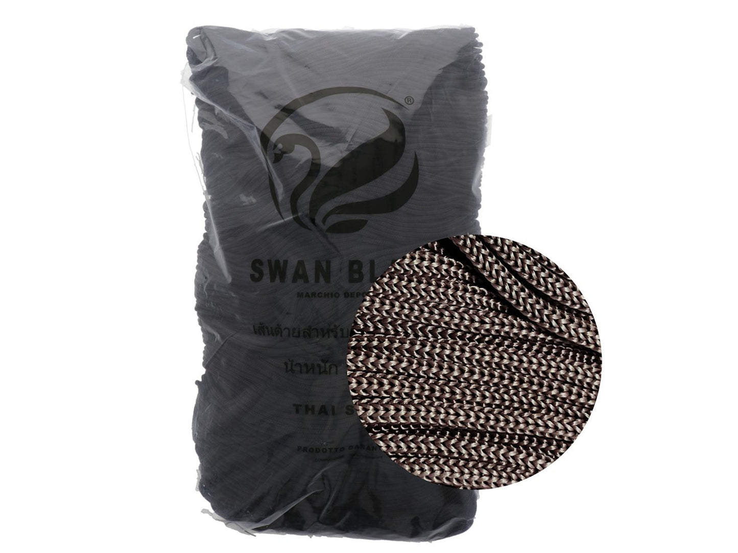 CORDINO SWAN BLACK CONFEZIONE 500gr
