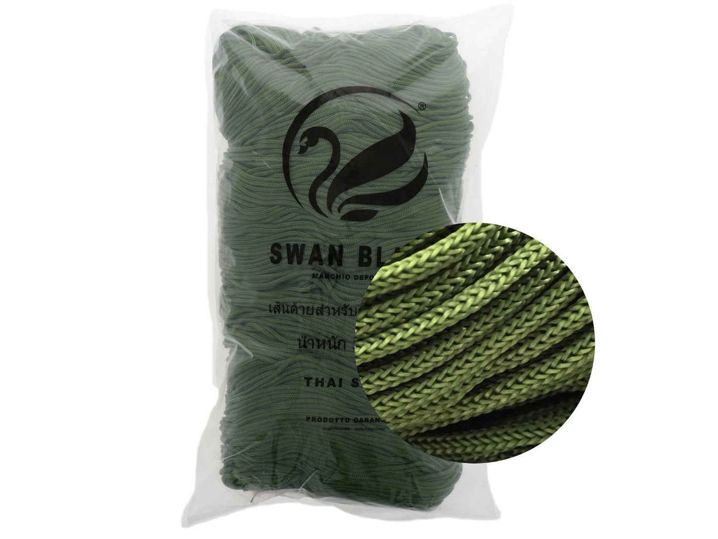 CORDINO SWAN BLACK CONFEZIONE 500gr
