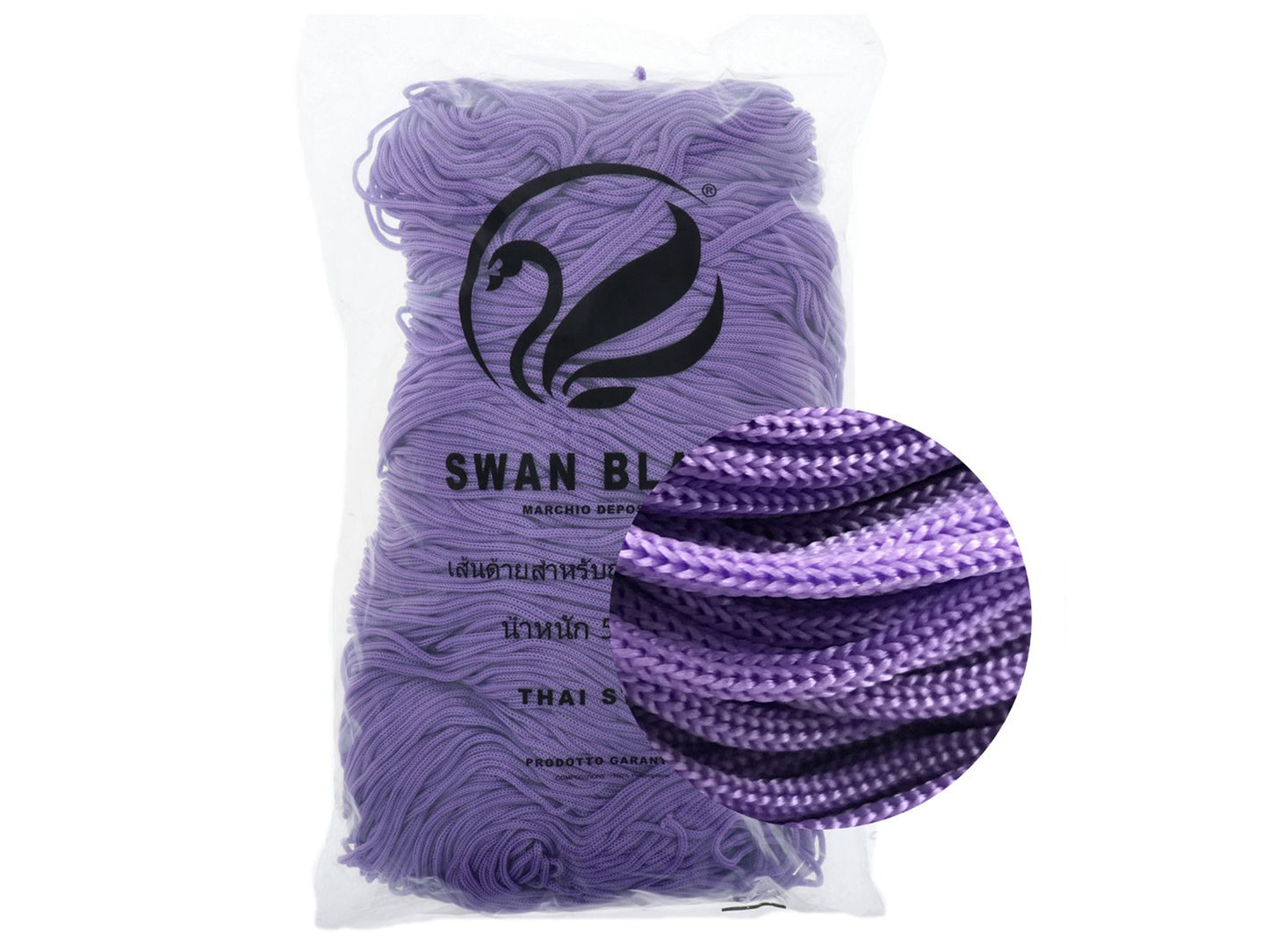 CORDINO SWAN BLACK CONFEZIONE 500gr