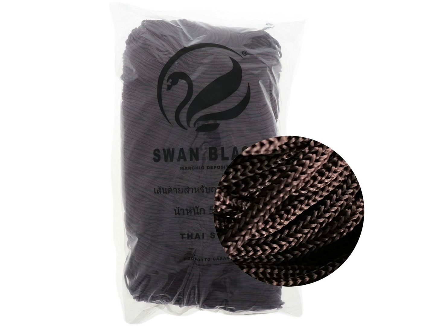 CORDINO SWAN BLACK CONFEZIONE 500gr
