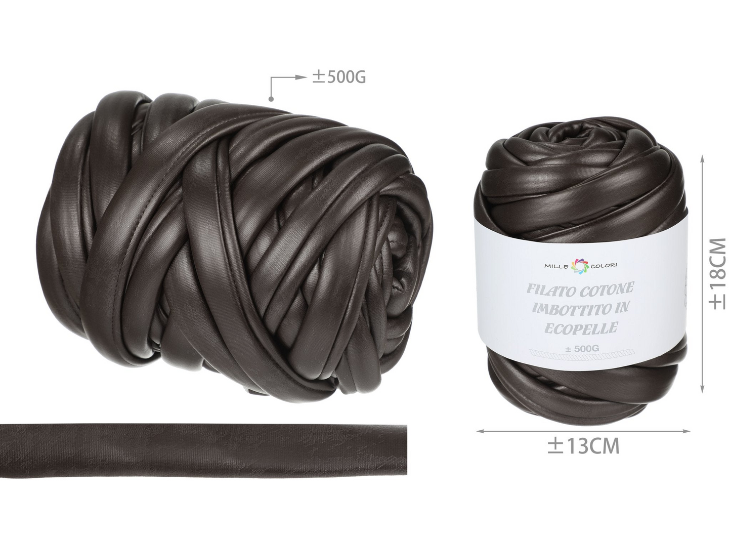 Filato Marshmallow Ecopelle 500gr