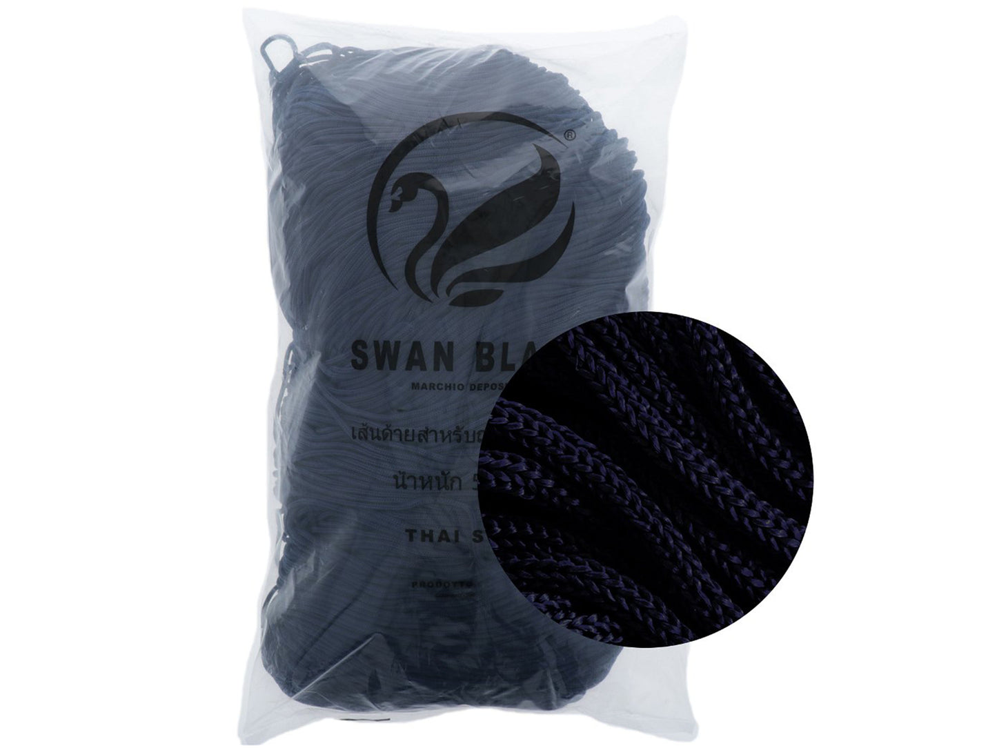 CORDINO SWAN BLACK CONFEZIONE 500gr