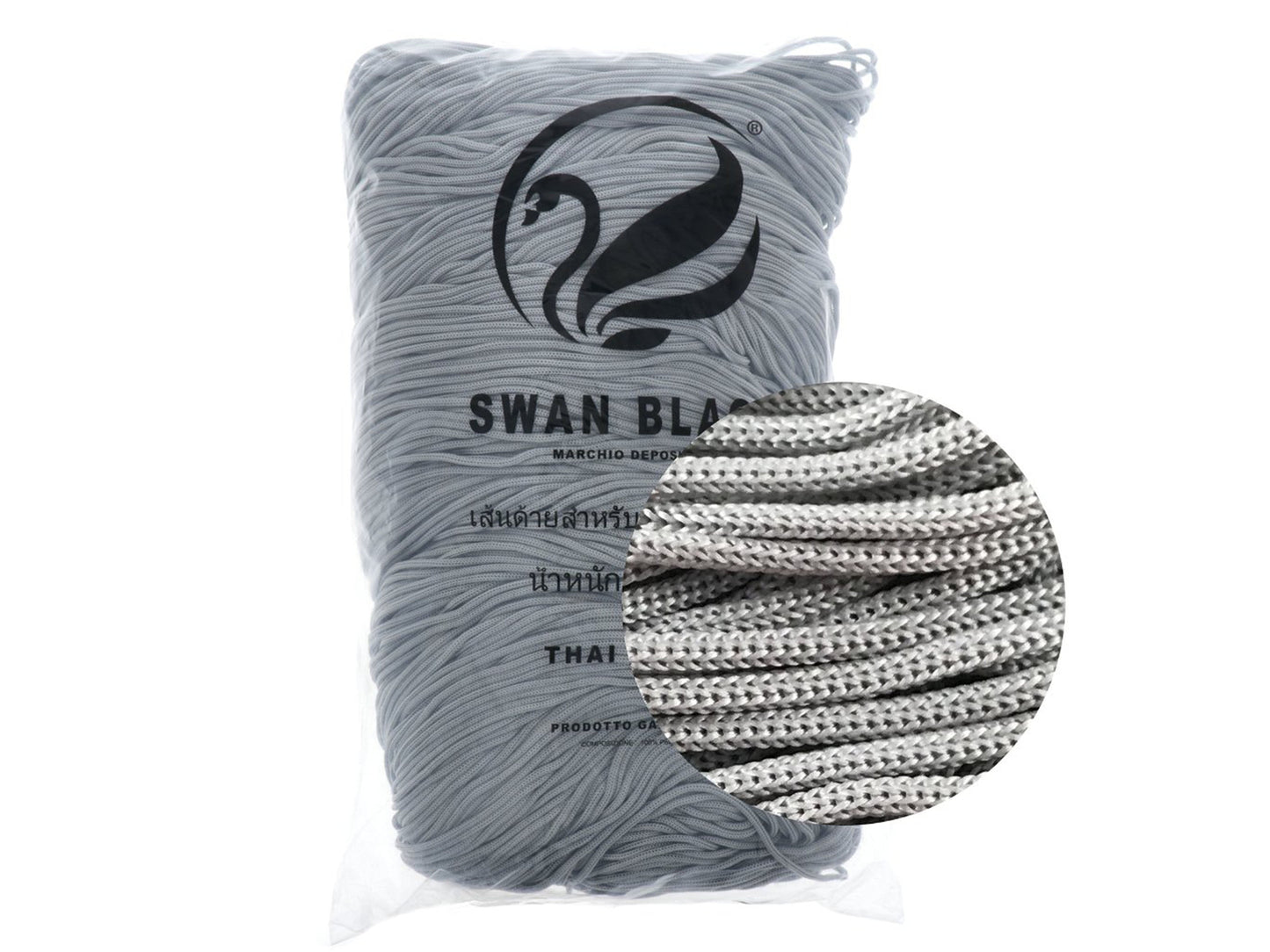 CORDINO SWAN BLACK CONFEZIONE 500gr