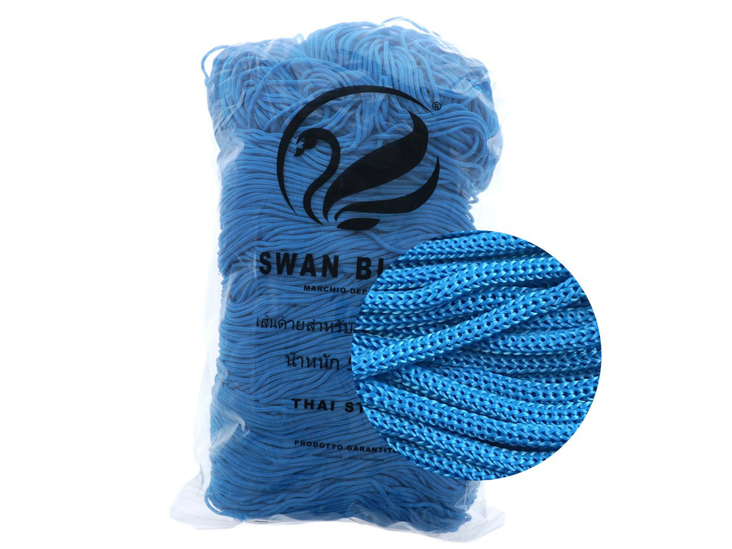 CORDINO SWAN BLACK CONFEZIONE 500gr