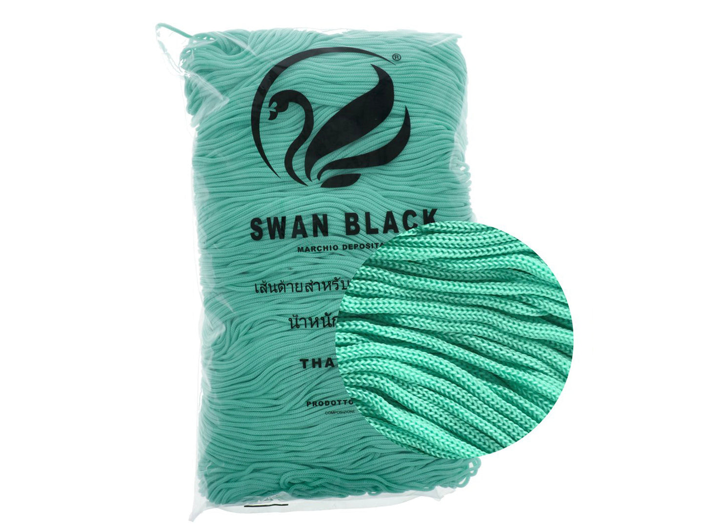 CORDINO SWAN BLACK CONFEZIONE 500gr