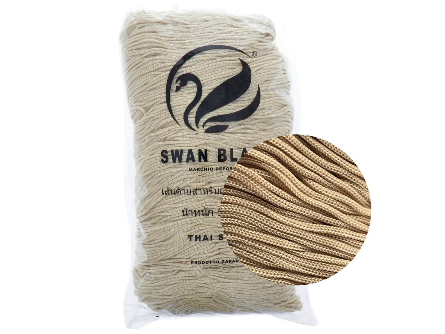 CORDINO SWAN BLACK CONFEZIONE 500gr