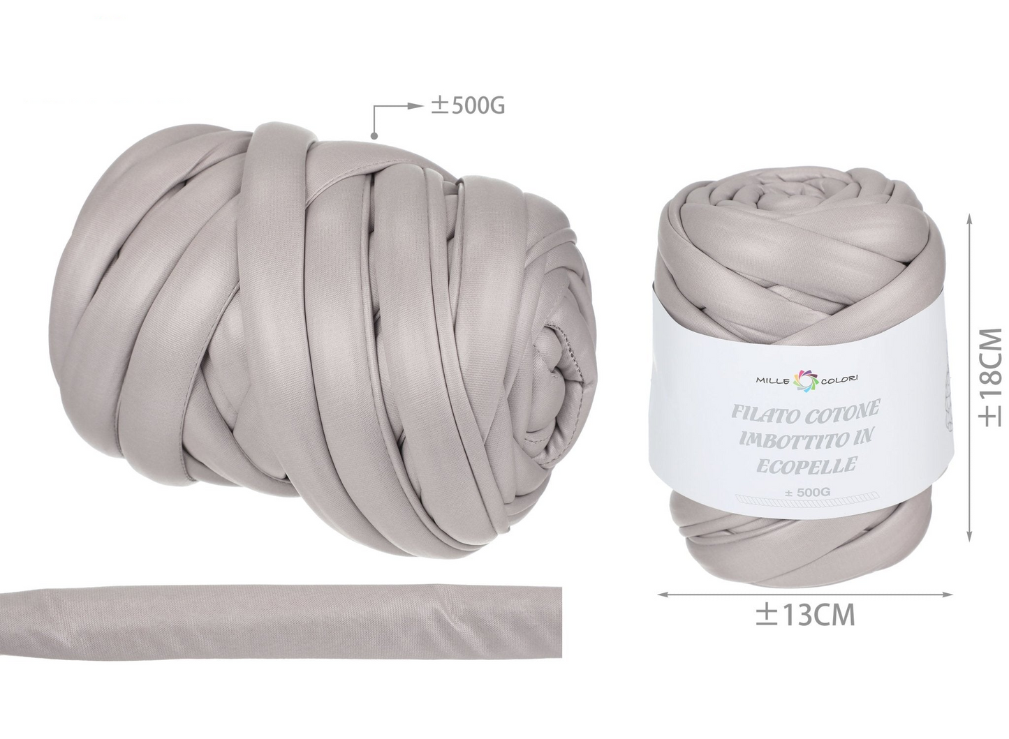 Filato Marshmallow Ecopelle 500gr