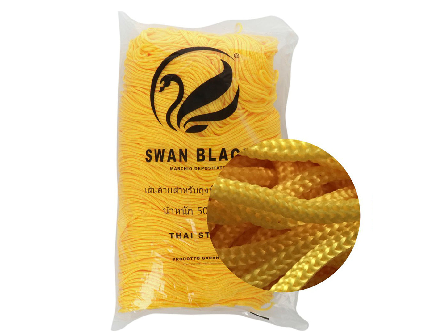 CORDINO SWAN BLACK CONFEZIONE 500gr