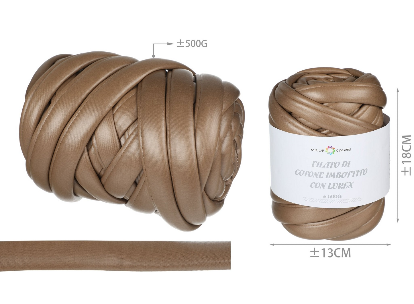 Filato Marshmallow Ecopelle 500gr