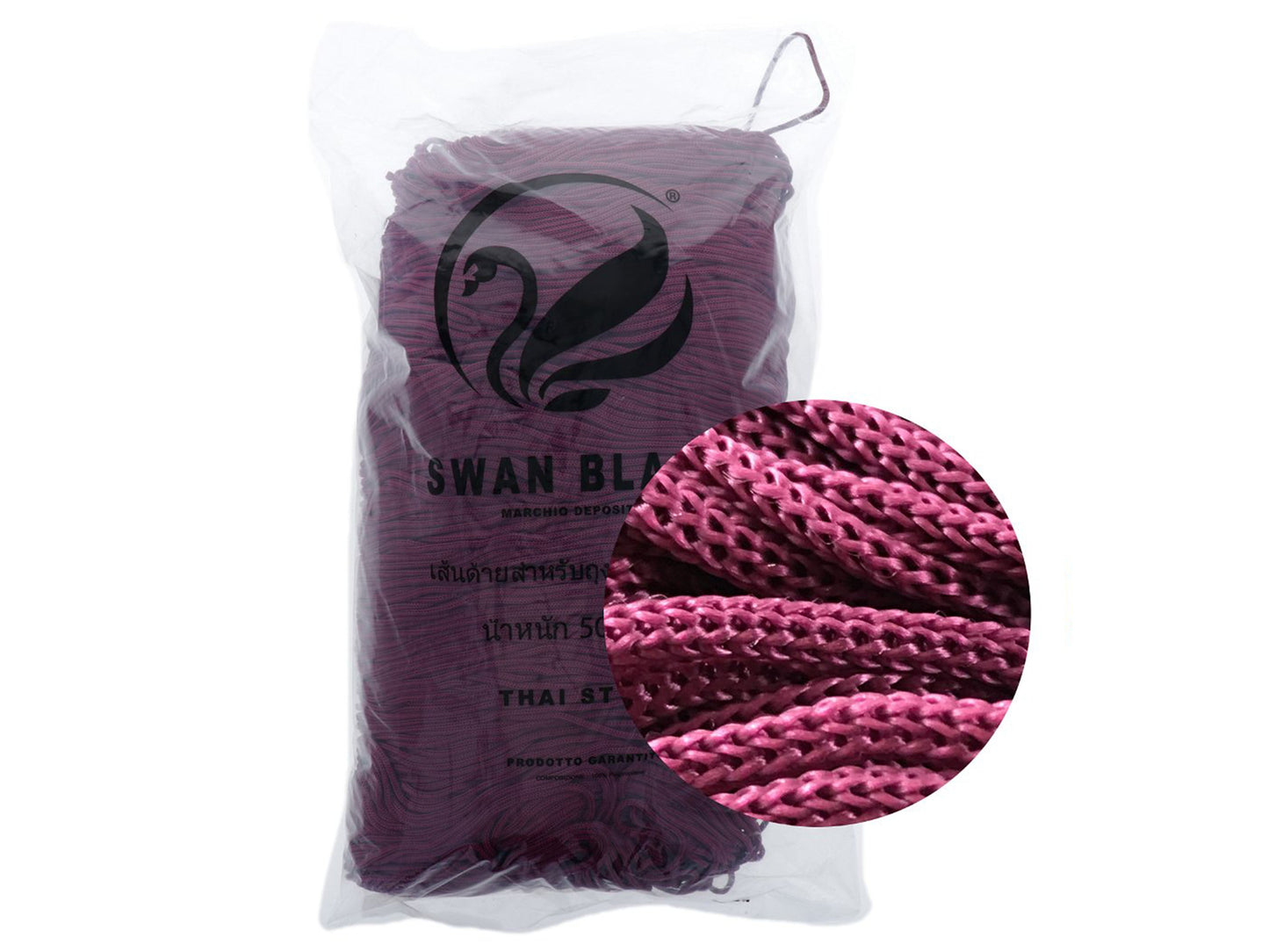CORDINO SWAN BLACK CONFEZIONE 500gr