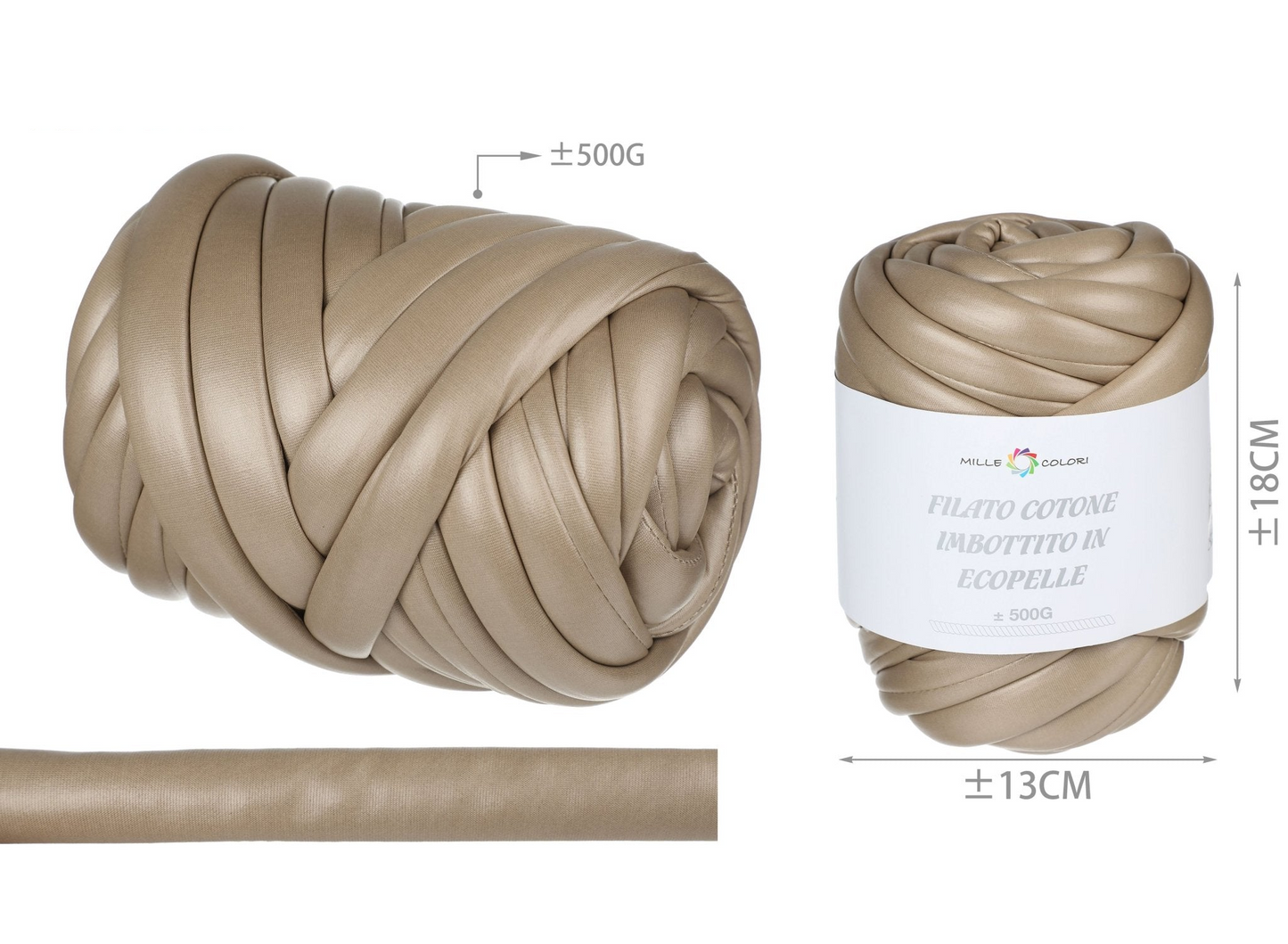Filato Marshmallow Ecopelle 500gr