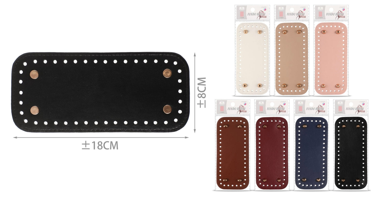 Fondo per Borsa rettangolare 18x8cm