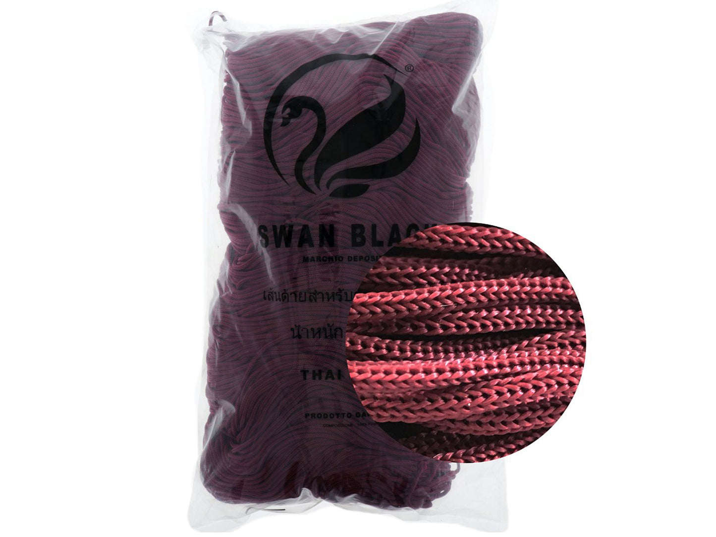 CORDINO SWAN BLACK CONFEZIONE 500gr