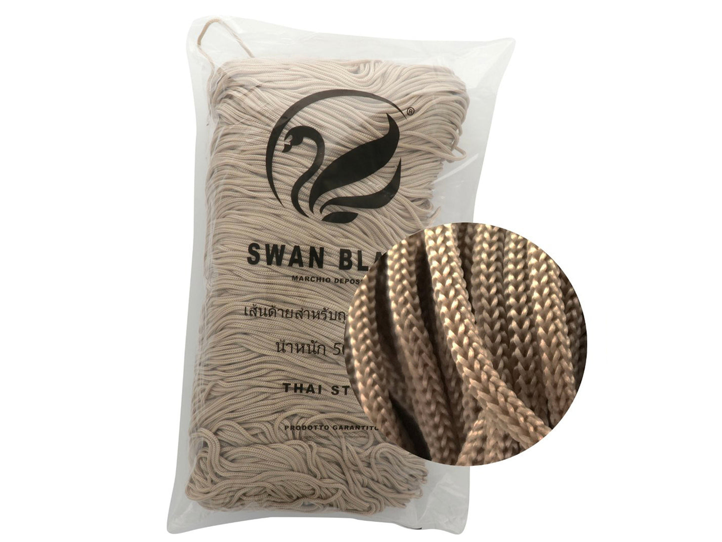 CORDINO SWAN BLACK CONFEZIONE 500gr