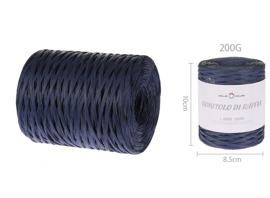 GOMITOLO DI RAFIA 200gr